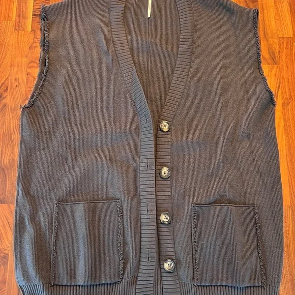 Free People Oakley Cardigan Vest - Picture 3 of 4